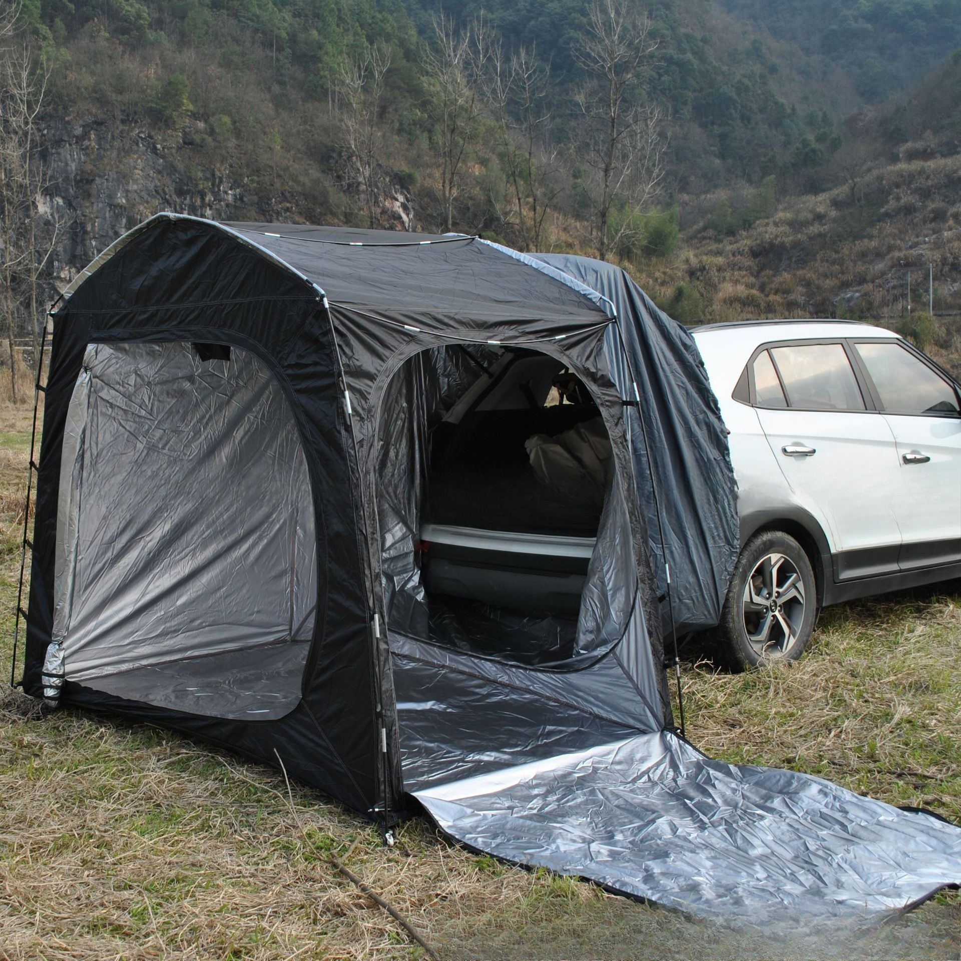 Easy to store full-model rear  - Outdoor Camping Car Tail Tent recensie en prijs