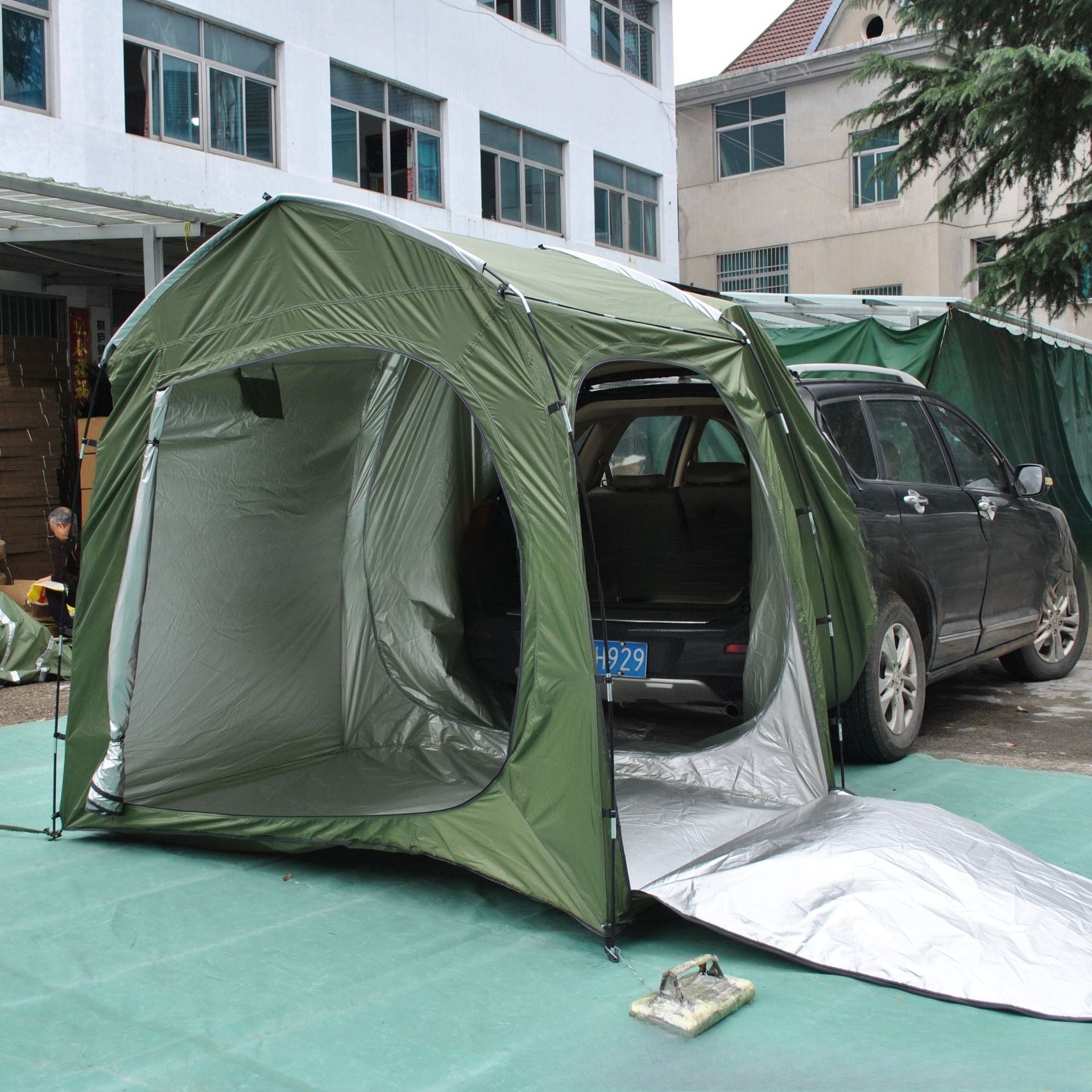 Easy to store full-model rear  - Outdoor Camping Car Tail Tent recensie en prijs