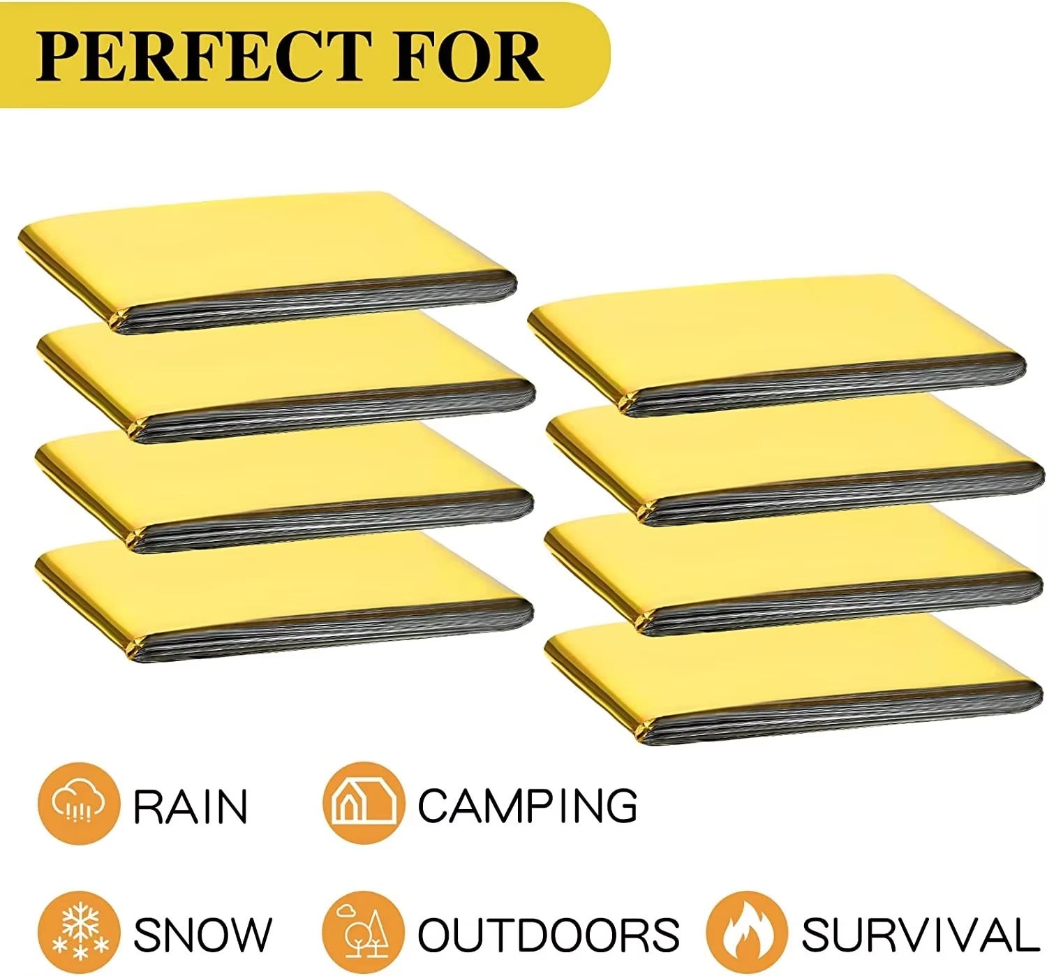 5-30Pc Outdoor Emergency Gold- - Emergency Mylar Blanket recensie en prijs