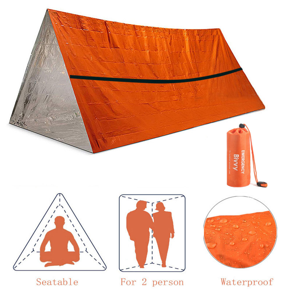 2 Person Emergency Shelter Biv - Emergency Mylar Blanket recensie en prijs
