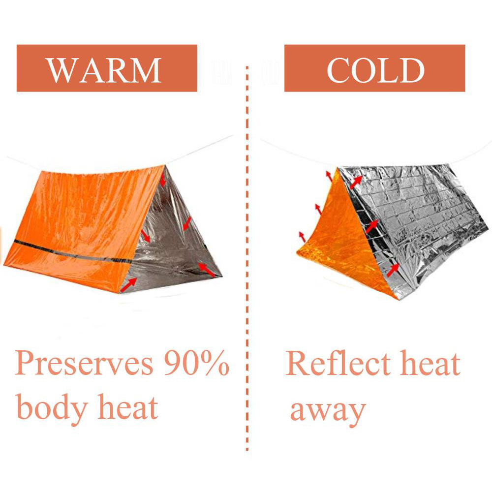 2 Person Emergency Shelter Biv - Emergency Mylar Blanket recensie en prijs