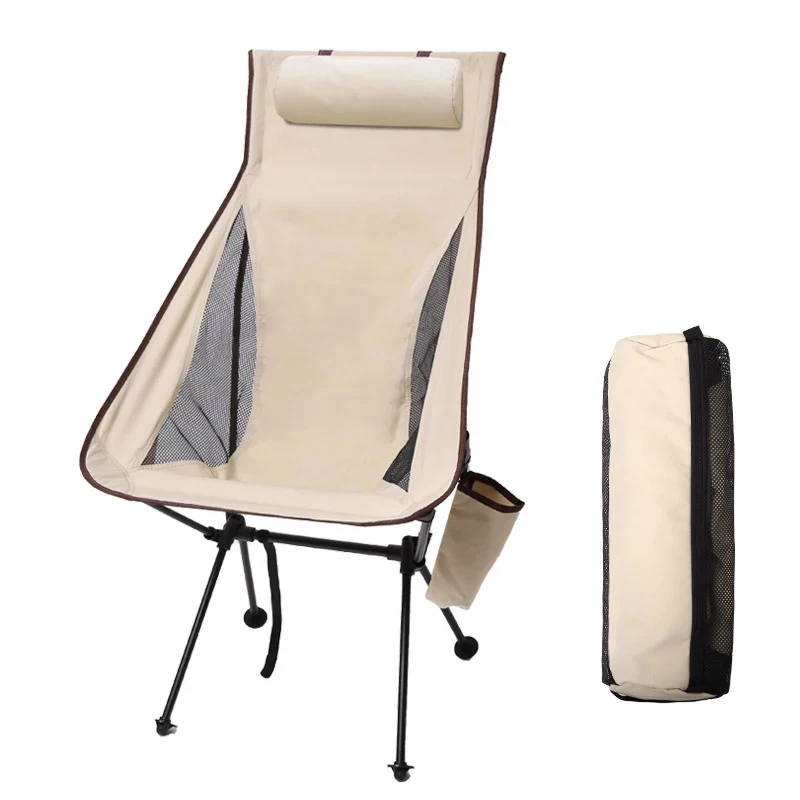 3 Colors Foldable High Back Ca - Outdoor Camping High Chair recensie en prijs