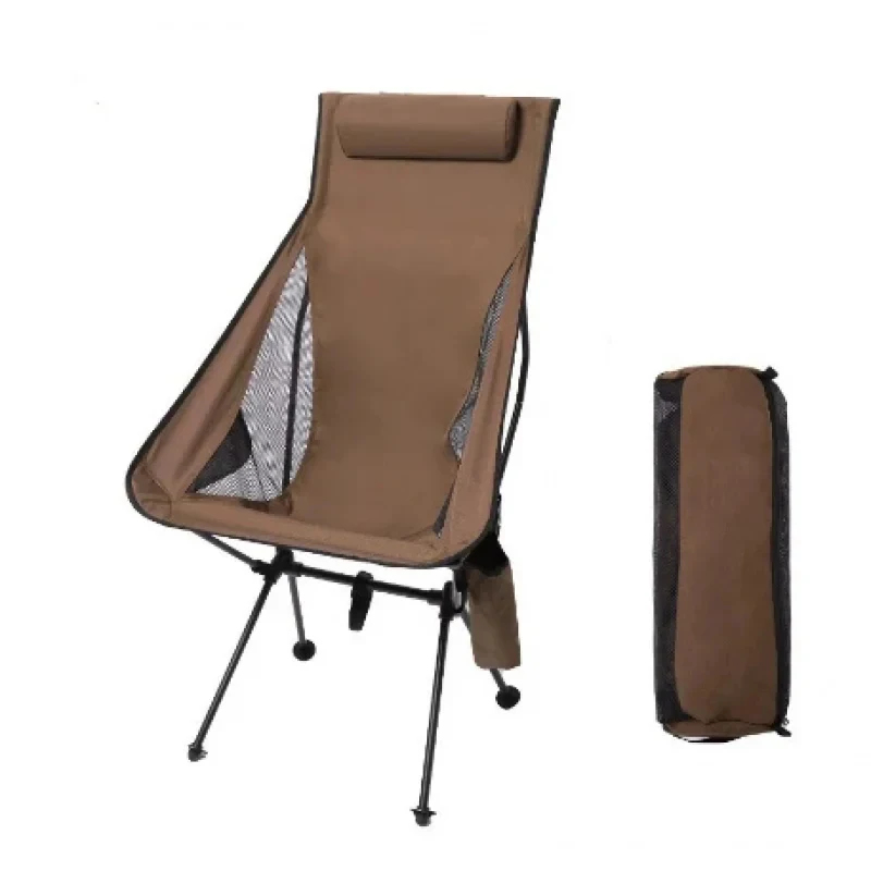 3 Colors Foldable High Back Ca - Outdoor Camping High Chair recensie en prijs