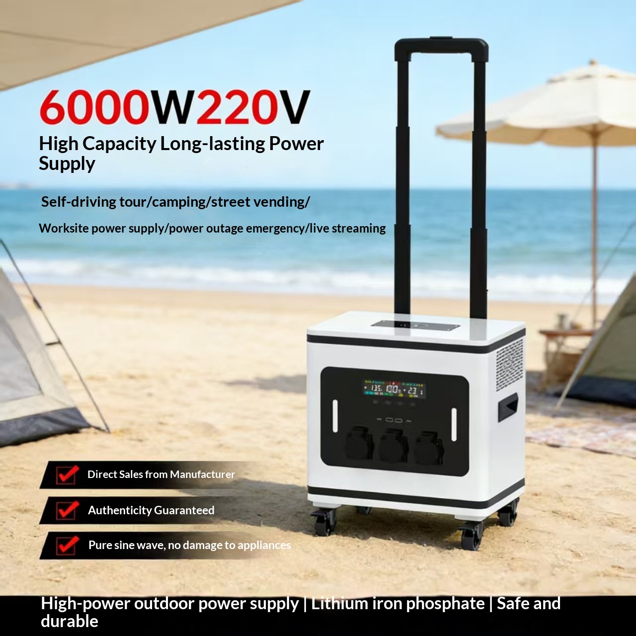 Lithium Ion Battery Outdoor Mo - Battery Outdoor Camping recensie en prijs