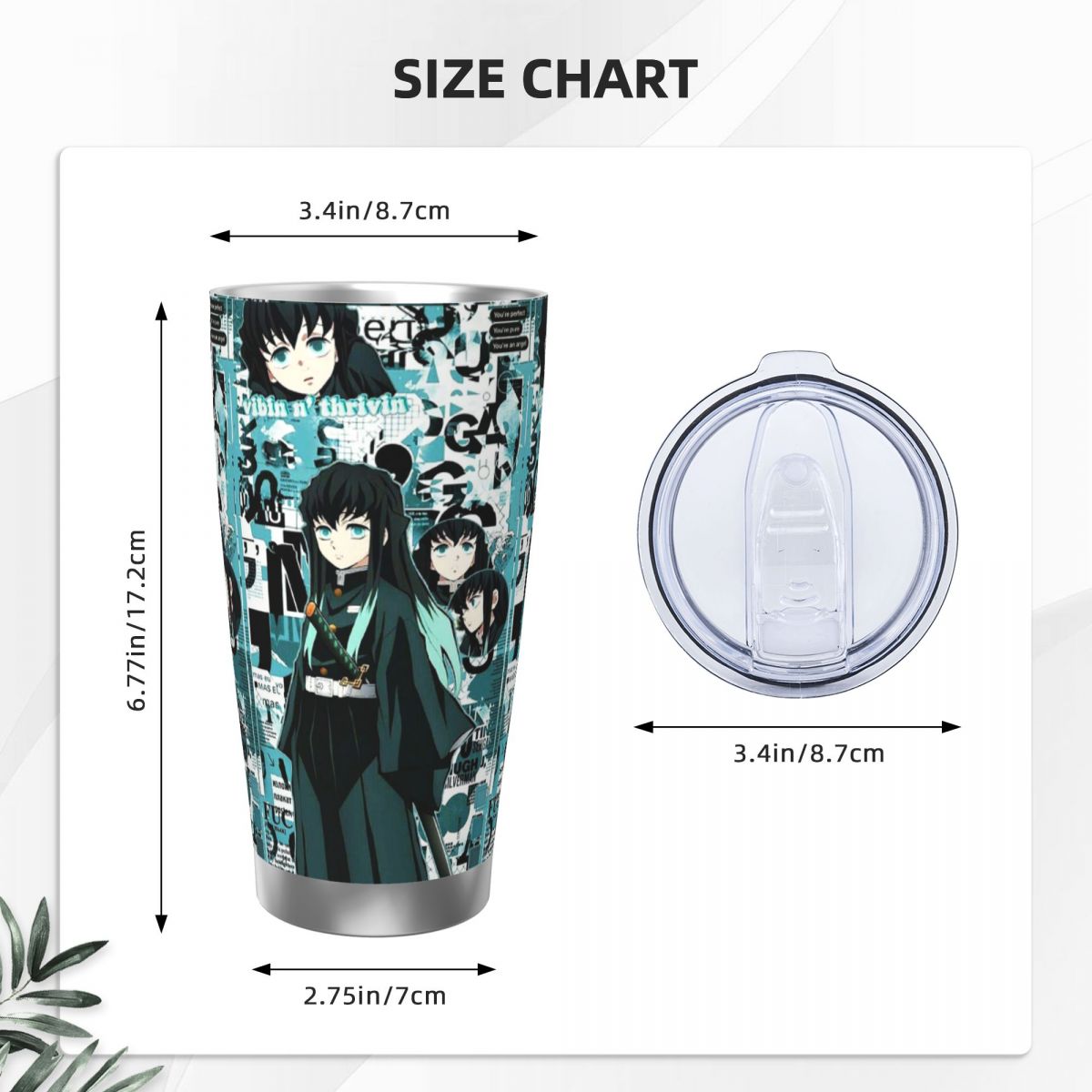 Demon Slayer Muichiro Tokitou  - Vacuum Insulated Flask recensie en prijs
