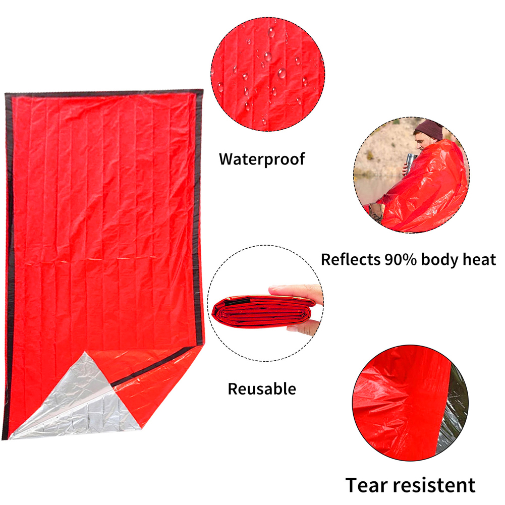 Portable Waterproof Emergency  - Emergency Mylar Blanket recensie en prijs
