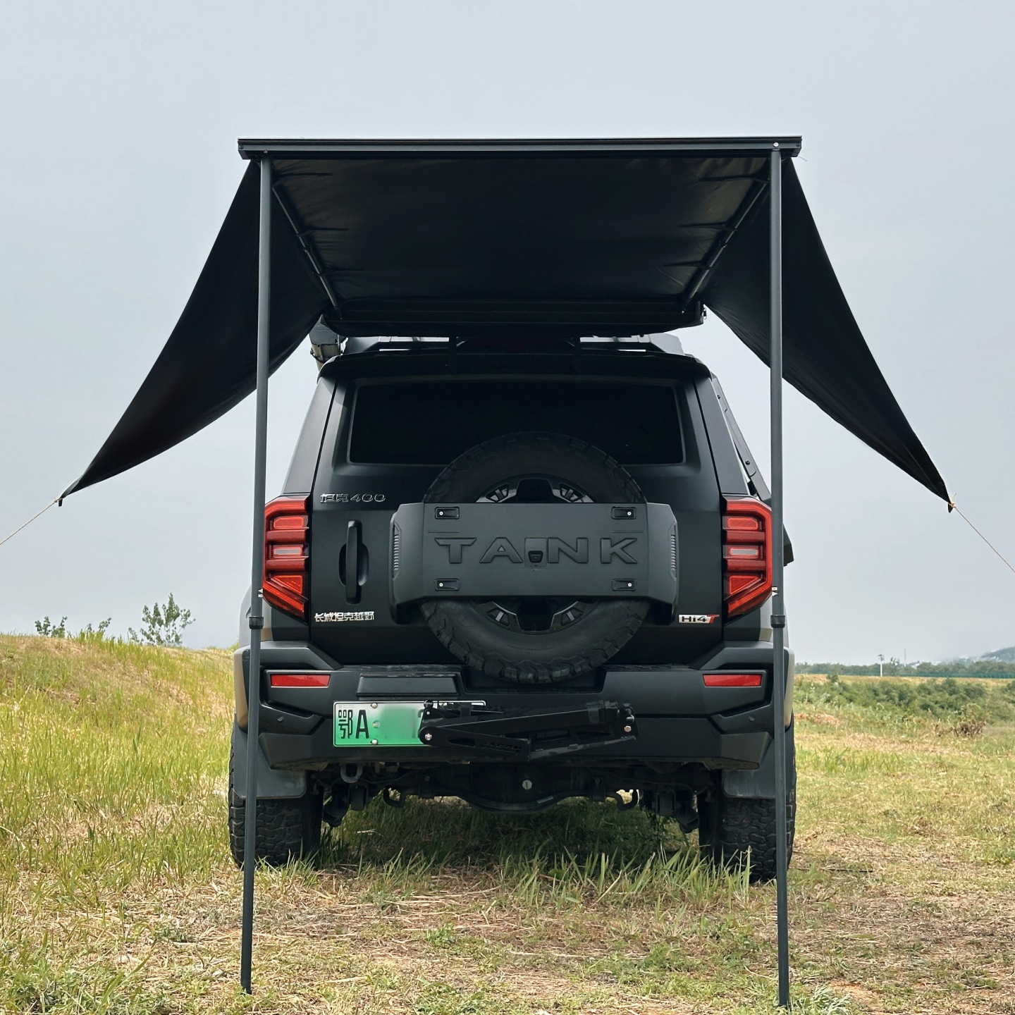 Aluminum Alloy Black Double-wi - Outdoor Camping Car Tail Tent recensie en prijs
