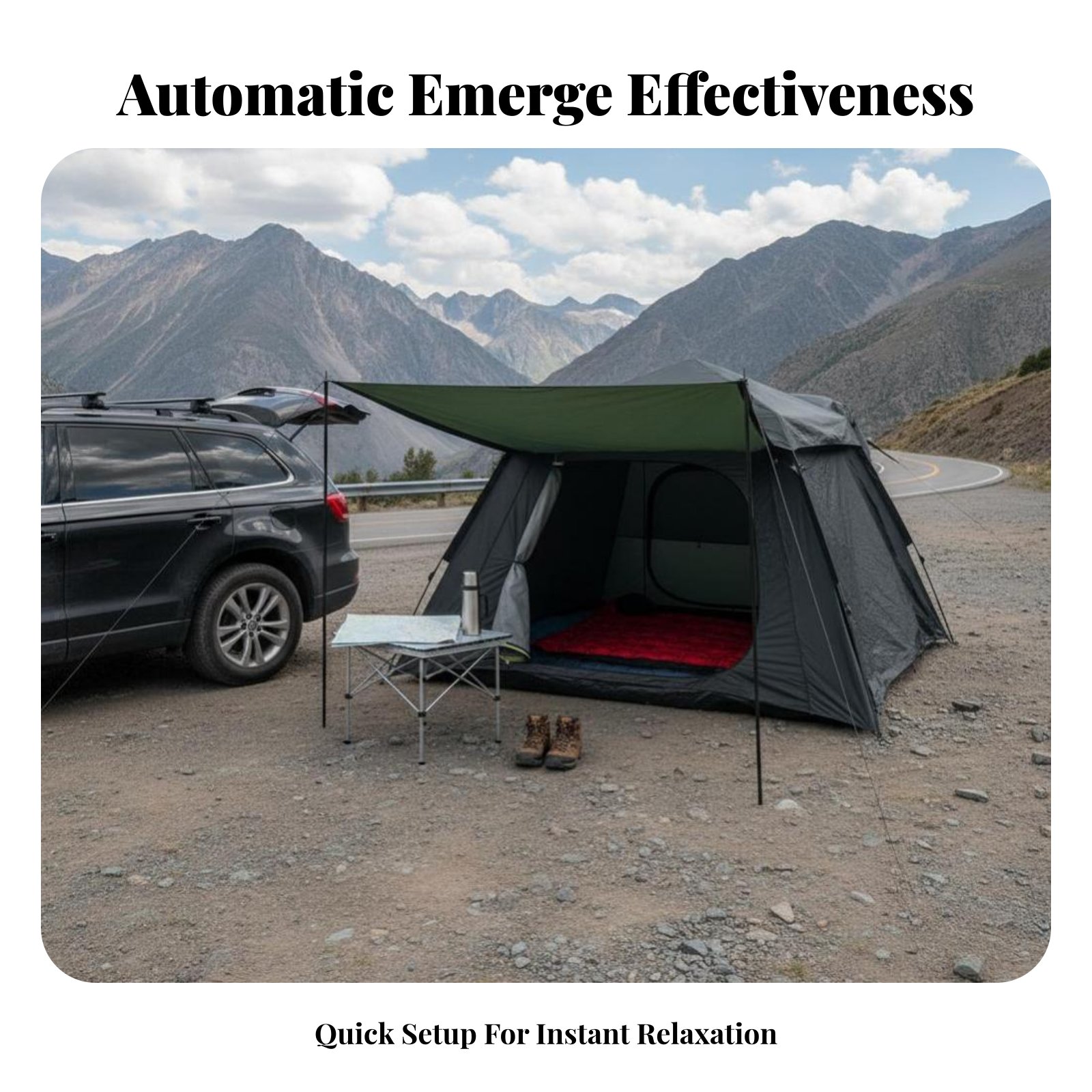 Camping Tent for Outdoor, Auto - Outdoor Camping Car Tail Tent recensie en prijs