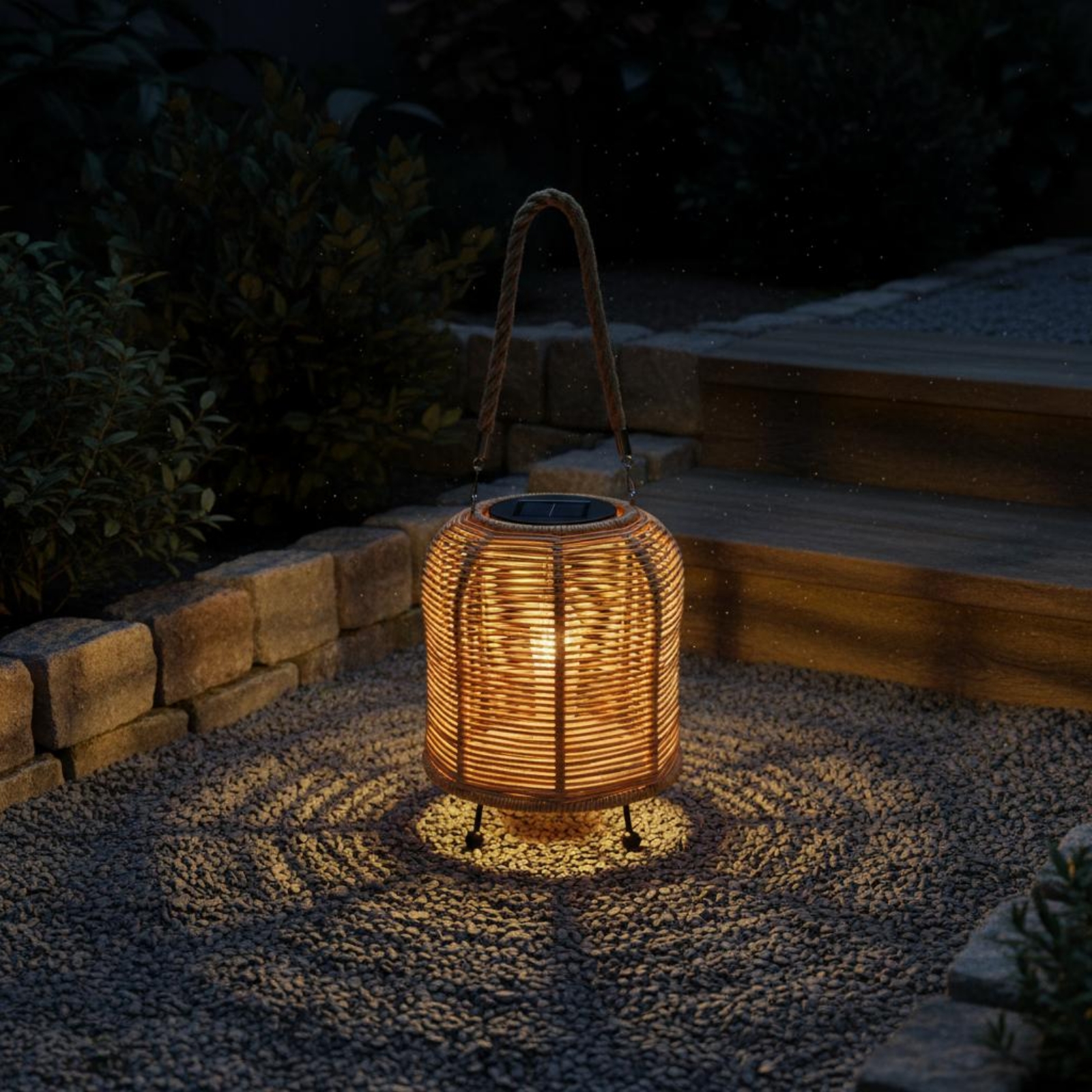 Handwoven Solar Lantern Warm L - Battery Outdoor Camping recensie en prijs