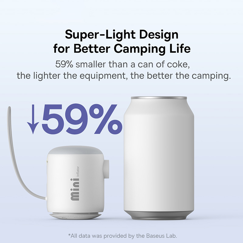 Baseus Portable Air Pump Elect - Outdoor Inflatable Camping Tent With Air Pump recensie en prijs