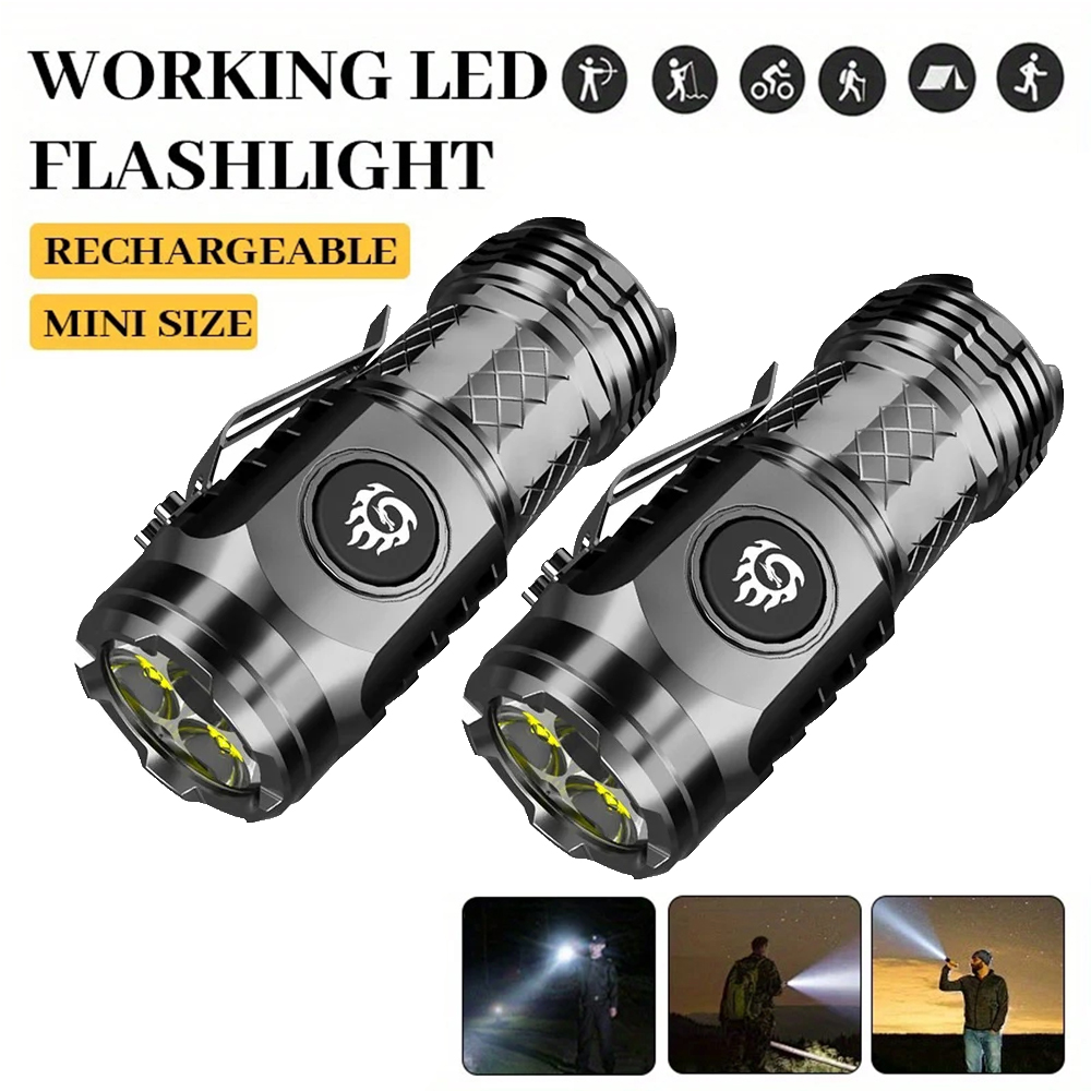 High Strong Power LED Flashlig - Battery Outdoor Camping recensie en prijs