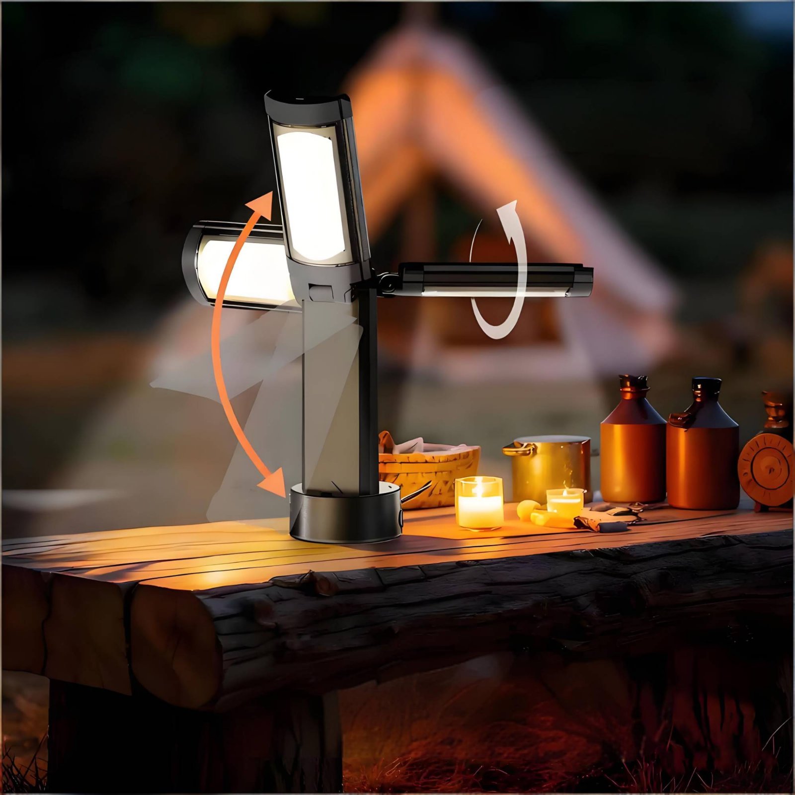 Telescopic Tent Lamp Adjustabl - Battery Outdoor Camping recensie en prijs