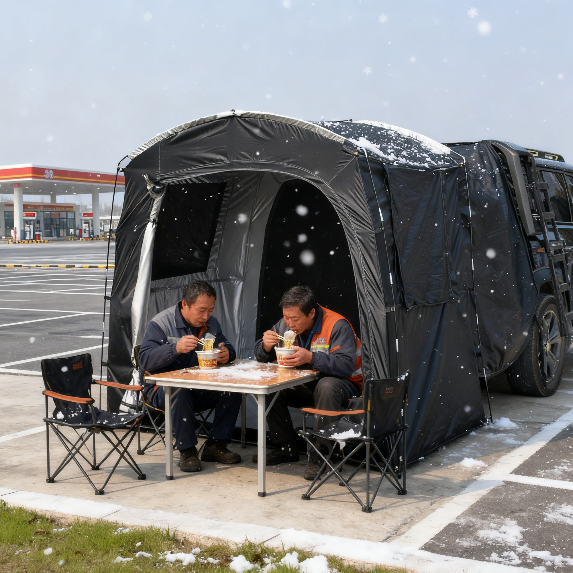 2-Person SUV Rear Tent Annex w - Outdoor Camping Car Tail Tent recensie en prijs