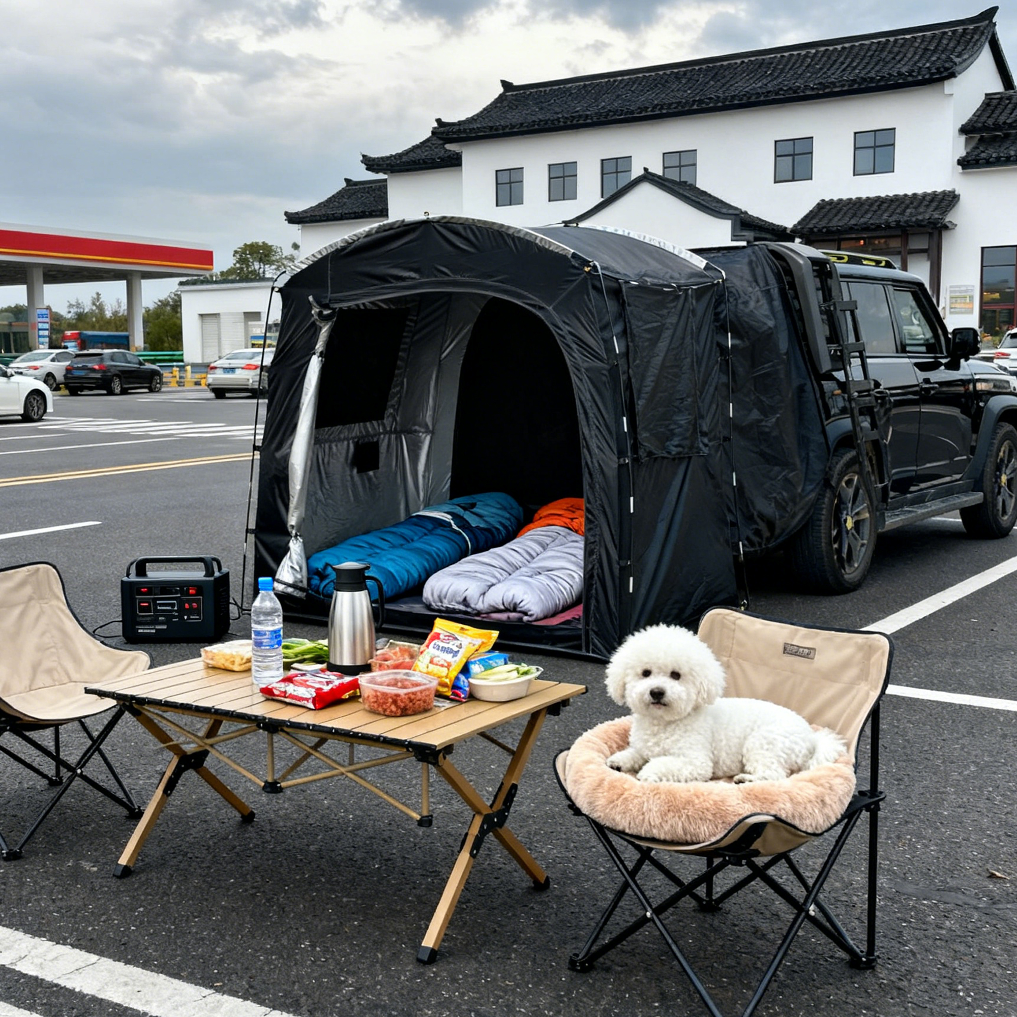 2-Person SUV Rear Tent Annex w - Outdoor Camping Car Tail Tent recensie en prijs