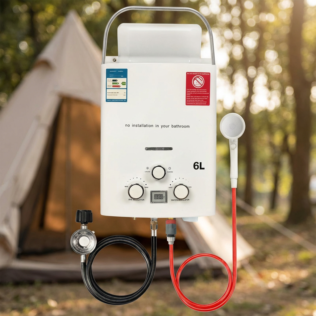 New Portable Gas Water Heater  - Outdoor Camping Hot Water Heater recensie en prijs