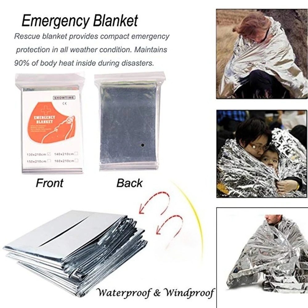 1/4pcs Emergency Mylar Thermal - Emergency Mylar Blanket recensie en prijs
