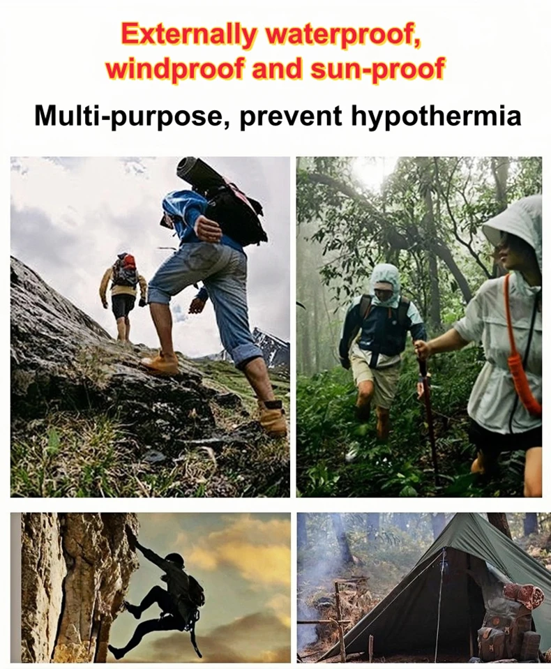 1/4pcs Emergency Mylar Thermal - Emergency Mylar Blanket recensie en prijs