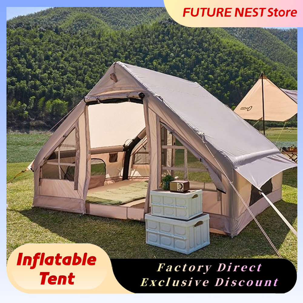 Inflatable Camping Tent Outdoo - Outdoor Inflatable Camping Tent With Air Pump recensie en prijs