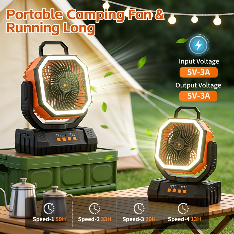 us20000mAh Battery Powered Cam - Outdoor Camping Fans recensie en prijs