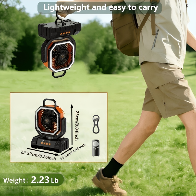 us20000mAh Battery Powered Cam - Outdoor Camping Fans recensie en prijs