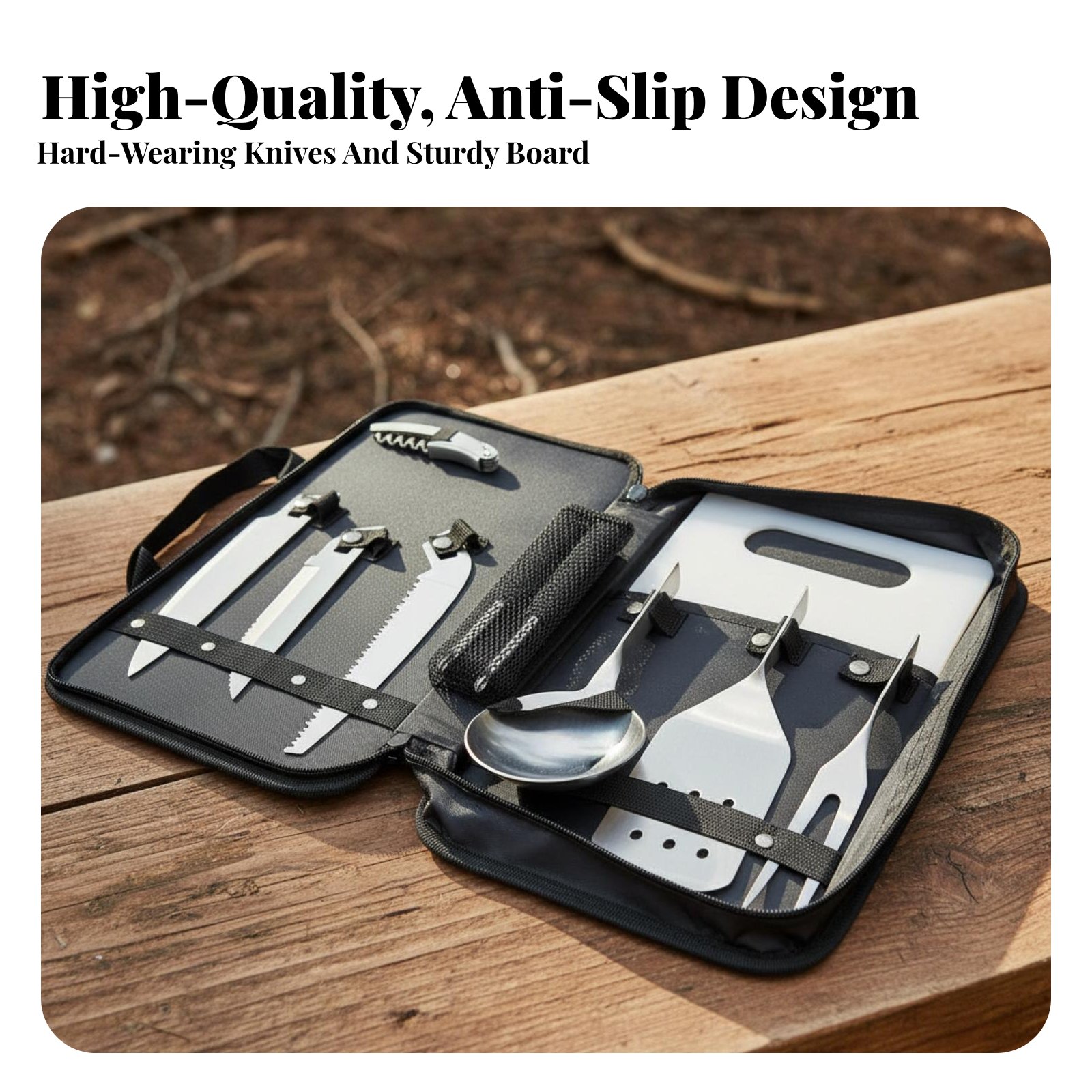 Outdoor Cooking Utensil Set, P - Outdoor Camping Meals recensie en prijs