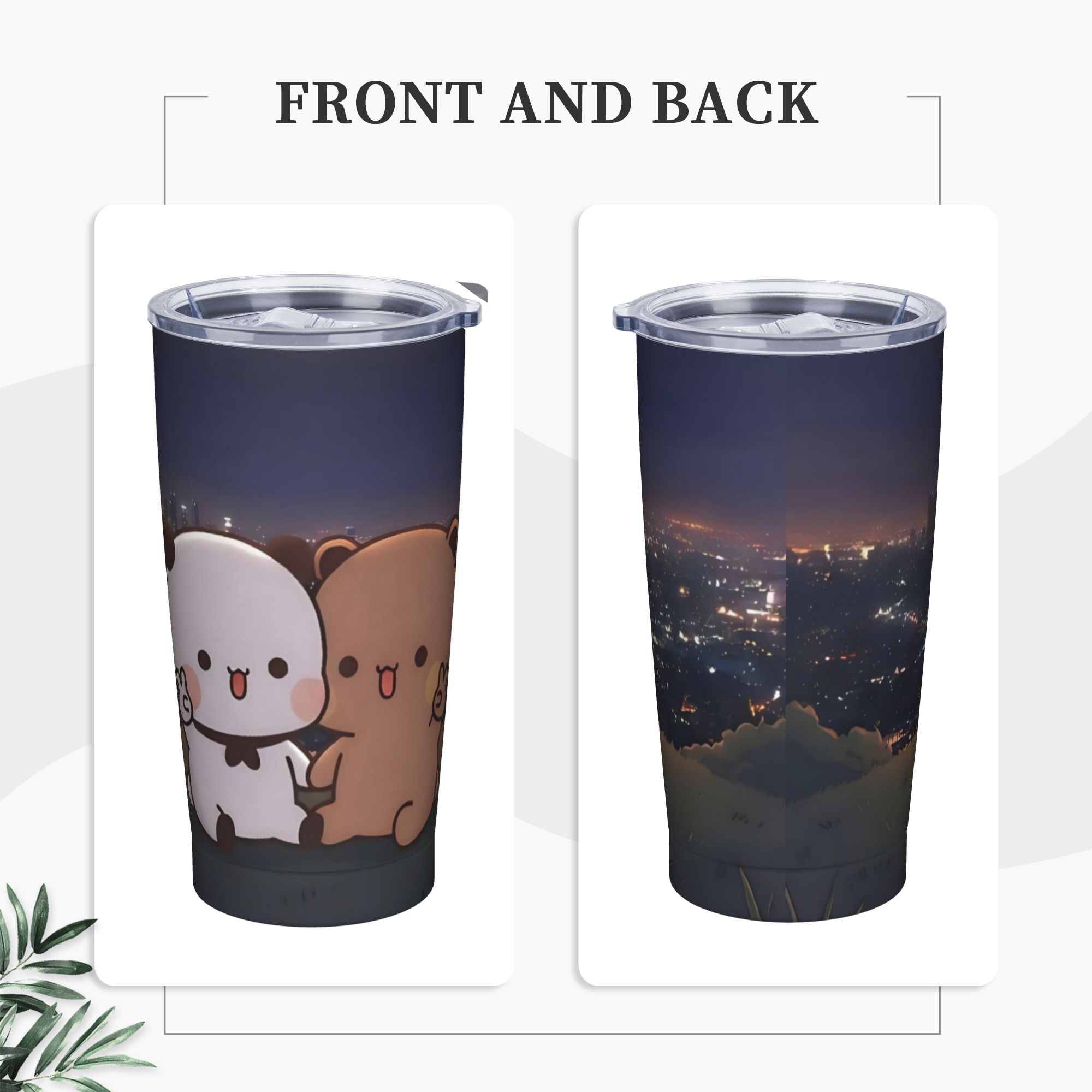 Happy Bubu and Dudu Bear Tumbl - Vacuum Insulated Flask recensie en prijs