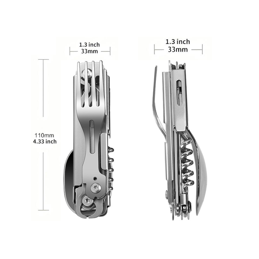 1 pc 6 in 1 Multifunctional Cu - Outdoor Camping Meals recensie en prijs