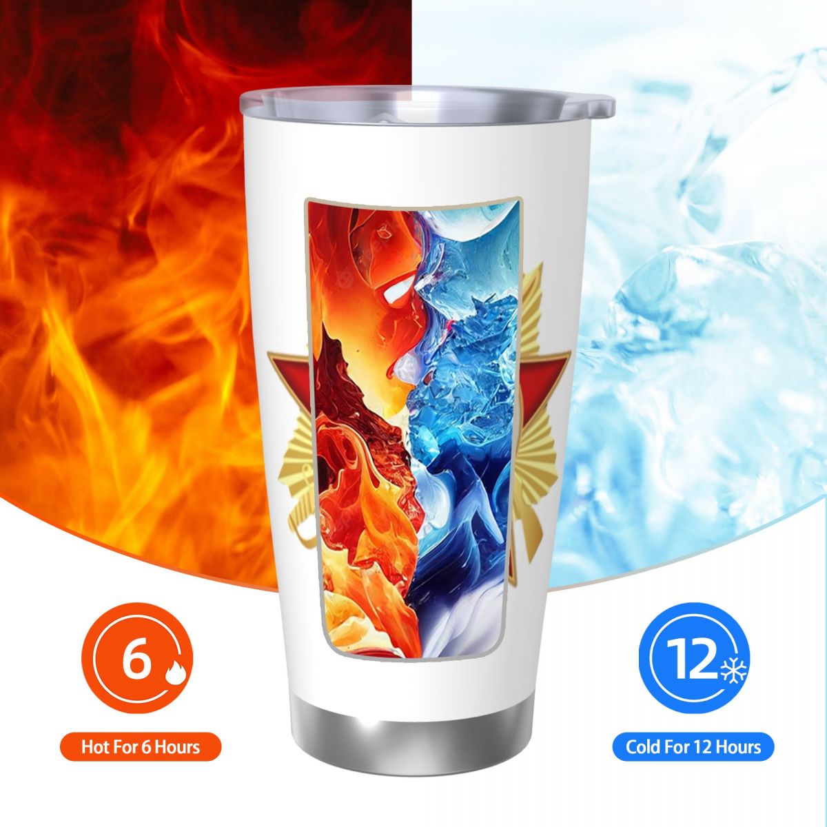 CCCP Star Soviet Union USSR St - Vacuum Insulated Flask recensie en prijs