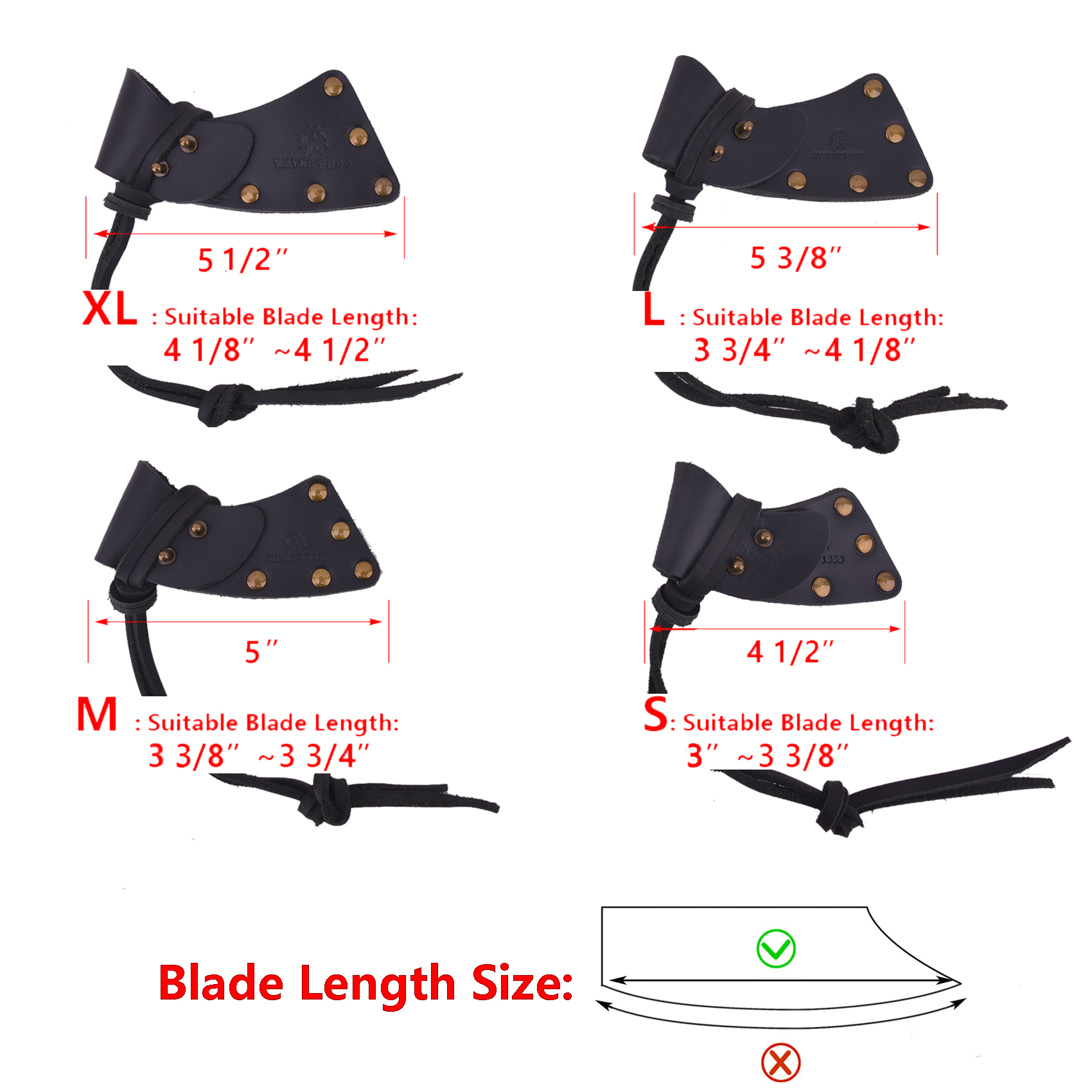 Camping Axe Sheath Blade Cover - Camp Axe Hatchet recensie en prijs
