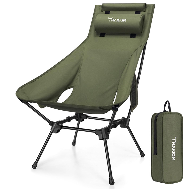 High Back Portable Compact Cam - Outdoor Camping High Chair recensie en prijs