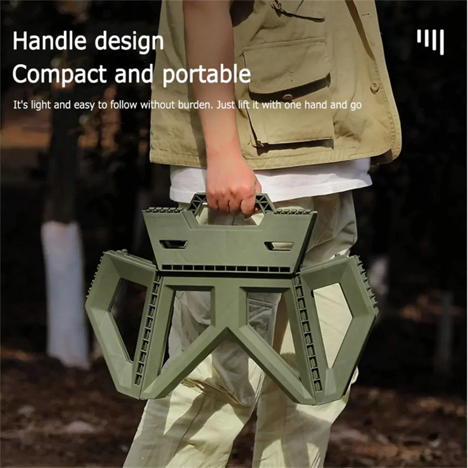 Portable Folding Stool High Lo - Outdoor Camping High Chair recensie en prijs