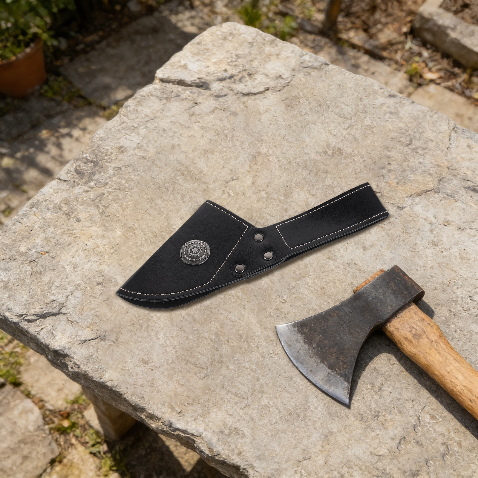 Camping Axe Cover Sheath PU Ax - Camp Axe Hatchet recensie en prijs