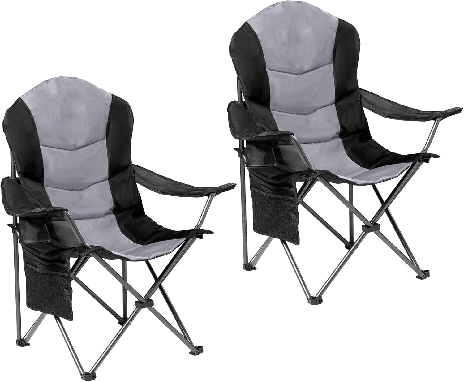 2 Pack Folding Camping Chairs  - Outdoor Camping High Chair recensie en prijs